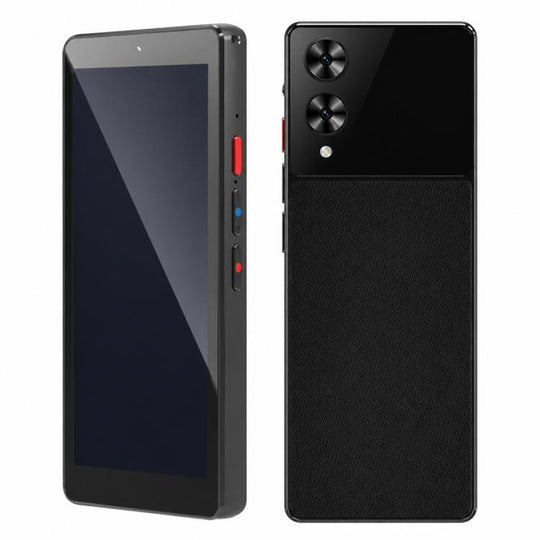 S20 Pro 5 inch Screen AI Intelligent Translator Portable Language Translation Device(Black)