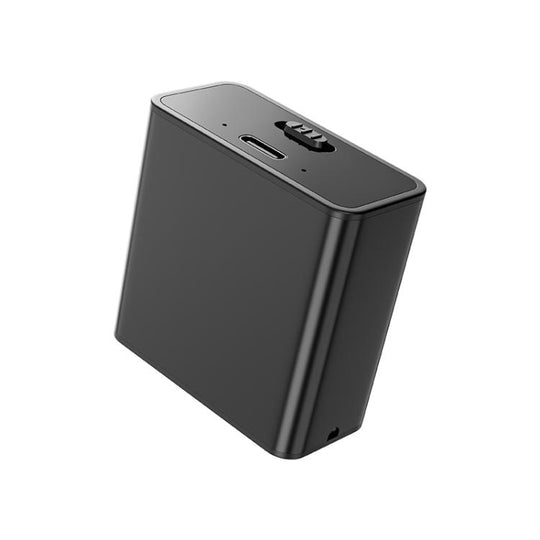 Q65A Long Standby Magnetic Smart Voice Recorder Supports AIREC-APP, Memory:64GB(Black)