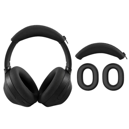 For Sony WH-1000XM3 / 1000XM4 XDcase 2 in 1 Soft Silicone Headset Protective Case(Black)