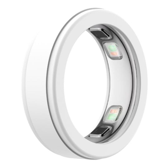 xDfind For Oura Ring5 Smart Ring Silicone Cover, Size:S(White)
