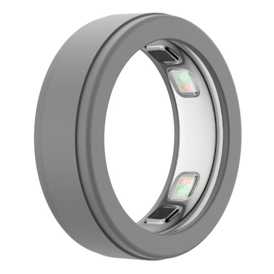 xDfind For Oura Ring5 Smart Ring Silicone Cover, Size:S(Grey)