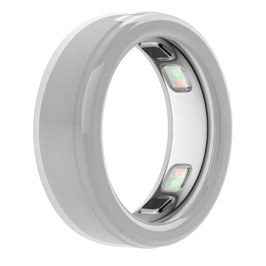 xDfind For Oura Ring5 Smart Ring Silicone Cover, Size:S(Transparent)