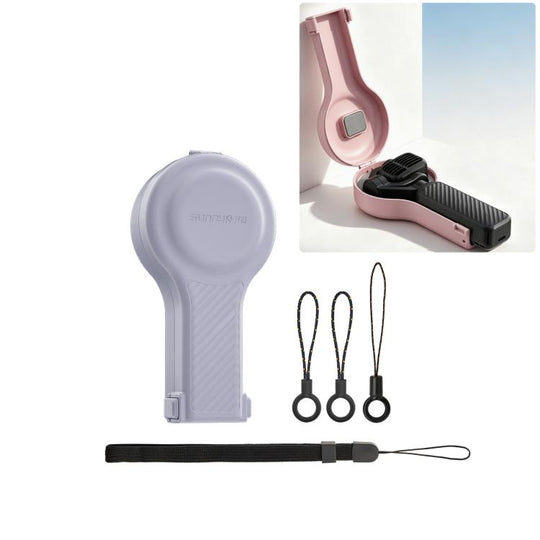 For DJI Osmo Pocket 4P Sunnylife Bulb-Shaped Gimbal Camera Protective Cover Storage Box with Lanyard, Model:OP4-K245 Standard(Purple)