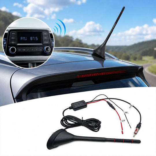 Car MP3 Radio Antenna FM Amplifier Signal Booster 88-108MHz 600 Modulator Version