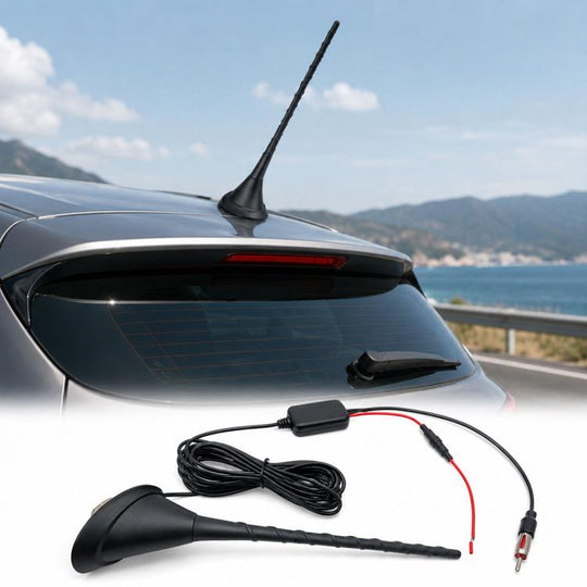 Car MP3 Radio Antenna FM Amplifier Signal Booster 88-230MHz C Version