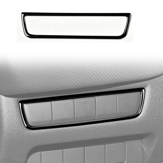 For Mazda CX-50 2022-2024 Car Parking Sensor Switch Panel Sticker, Left Hand Drive(Black)