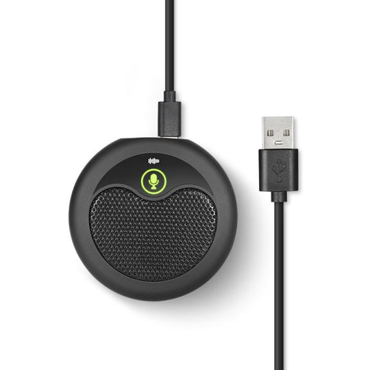 MI656 USB Condenser Omnidirectional Desktop Microphone(Black)