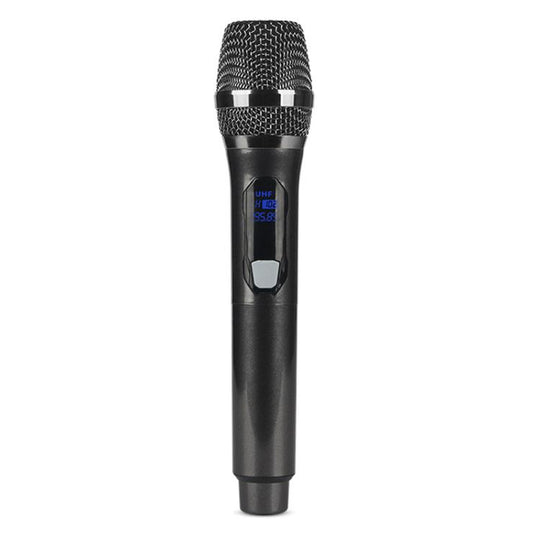 E1 UHF 2 in 1 Rechargeable Wireless Microphone(Grey)
