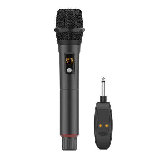 G109 2 in 1 Anti-Feedback 2.4G Wireless Handheld Microphone(Grey)