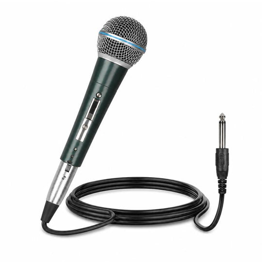 YS-58 Separate Wired Handheld Microphone, Specification:6.35mm(Dark Blue)