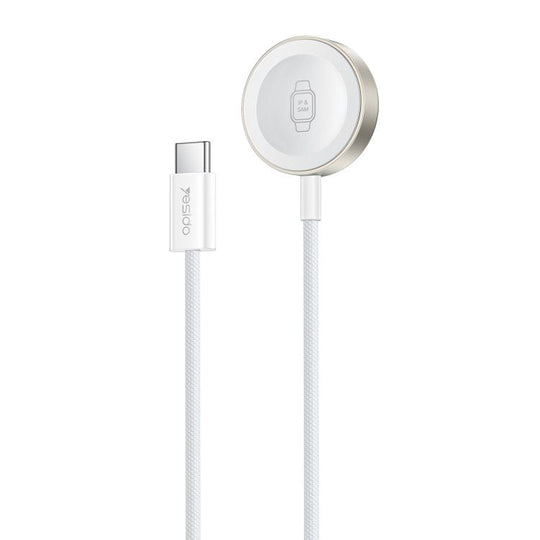 Yesido DS42 Dual-Mode Magnetic Wireless Watch Charger(White)