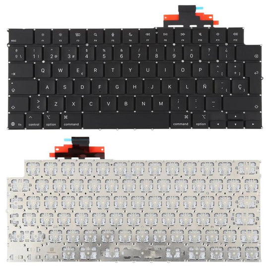 For MacBook A3448 A3449 UK Big Enter Keyboard, Language:Spain