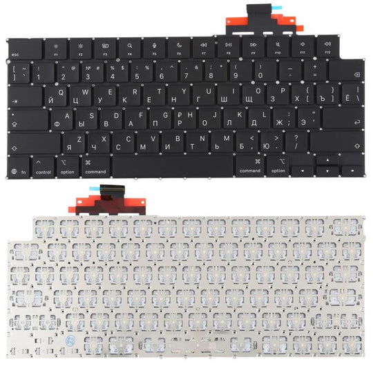 For MacBook A3448 A3449 US Small Enter Version Keycaps, Language:Russian