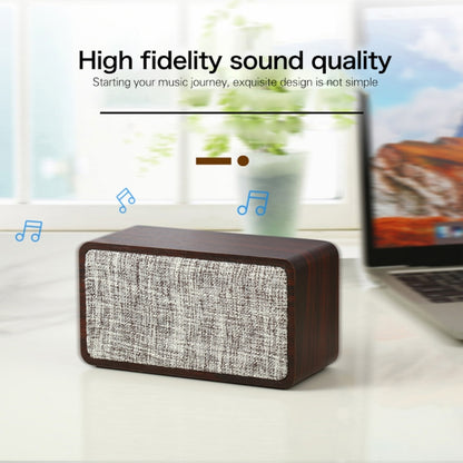 Q2 Double Speaker Wooden Bluetooth Speaker(Walnut) - Desktop Speaker by buy2fix | Online Shopping UK | buy2fix