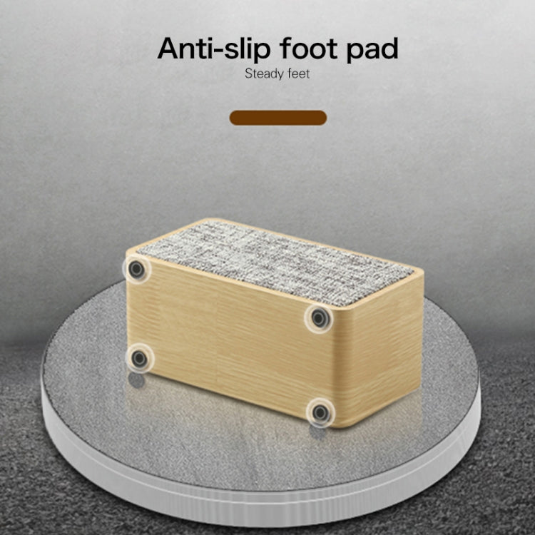 Q2 Double Speaker Wooden Bluetooth Speaker(Walnut) - Desktop Speaker by buy2fix | Online Shopping UK | buy2fix