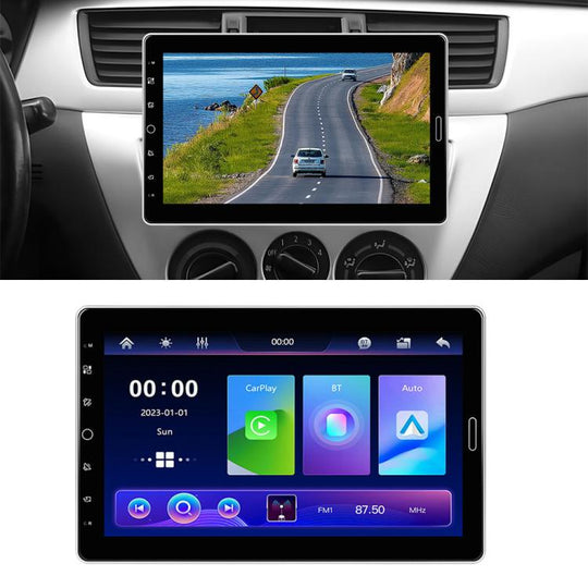 10.1 inch Car HD Touchable Screen Single Din Carplay MP5 Player, Specification:Standard(1331W-F133)