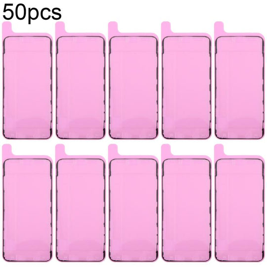 For iPhone XS Max 50pcs OEM LCD Frame Bezel Waterproof Adhesive Gasket, Airtightness Test Compatible