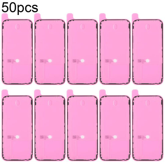 For iPhone 16 Pro 50pcs OEM Back Housing Cover Adhesive, Airtightness Test Compatible