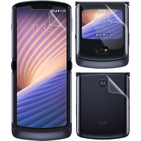 For Motorola Razr 5G IMAK Hydrogel Film III Full Coverage Screen + Back Cover Protector by imak