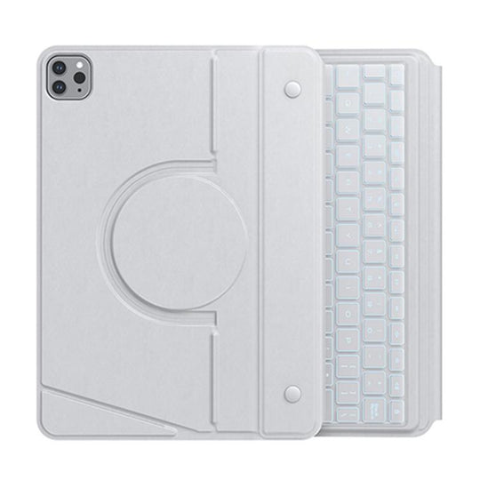 For iPad Pro 12.9 2022/2021/2020 NILLKIN MagicEase Keyboard Stand Tablet PC Case(Grey)