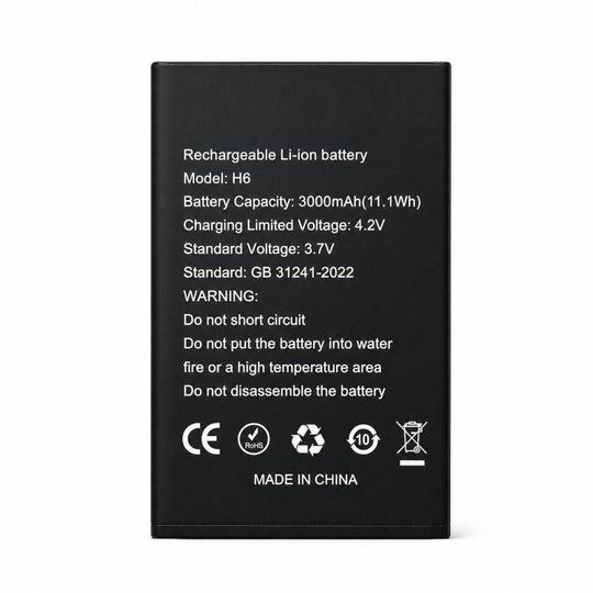 For HAMTOD H6 Li-ion Battery