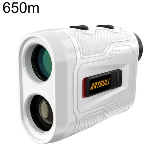 ARTBULL AR-650 Vibrating Golf Rangefinder Laser Rangefinder with Magnet, Distance:650m(White)