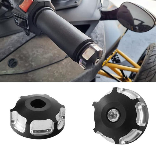 1 Pair CAM-044 Motorcycle Handlebar End Caps For CAN-AM Spyder F3 / F3-S 2015-2023