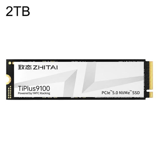 ZHITAI TiPlus9100 PCIe 5.0 NVMe M.2 SSD Internal Solid State Drive for Desktop PC and Laptop, Capacity:2TB(Black)