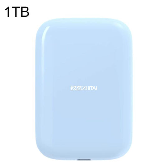 ZHITAI USB 3.2 Gen 2x2 SSD Magnetic Portable Internal Solid State Drive Support ProRes 4K Video Recording, Capacity:1TB(Blue)