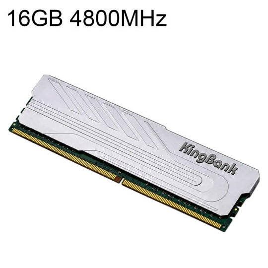 KINGBANK Silver Knight DDR5 Desktop RAM, Capacity:16GB 4800MHz