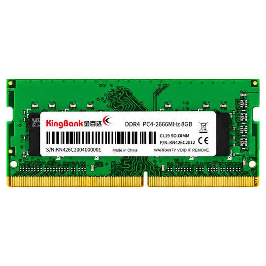 KINGBANK DDR4 Desktop RAM, Capacity:8G 2666MHz