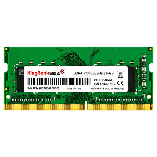 KINGBANK DDR4 Desktop RAM, Capacity:16G 2666MHz