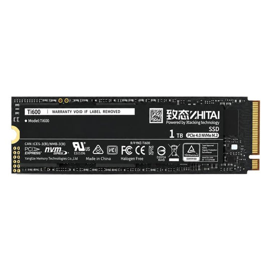 ZHITAI Ti600 PCIe 4.0 NVMe M.2 SSD, Capacity:1TB