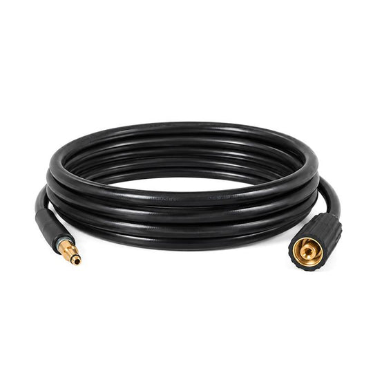 For Nilfisk C100 / C110 / C120 / C130 / C140 High Pressure Washer Rubber Water Outlet Hose, Length:5M(Black)