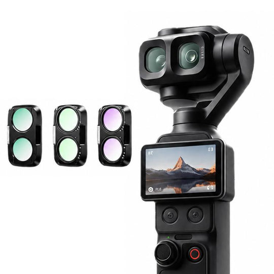 For DJI Osmo Pocket 4P Xasurg Camera Lens Filter, Filter:3 in 1 CPL ND32 Black Mist