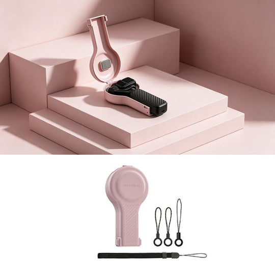 Xasurg Shock-proof Protective Cover For DJI Osmo Pocket 4P, Type:Bulb-Shaped  Case(Pink)