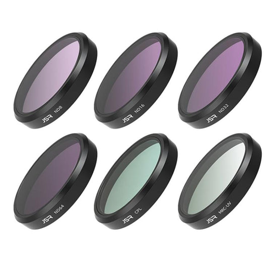 For Hikvision D2 JSR KB Series Quick Release Camera Lens Filter, Filter:6 in 1 ND UV CPL