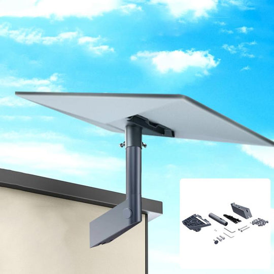 For Starlink Standard Gen3 Outdoor Rooftop Wall-Mounted Auminum Alloy Mount Bracket(Grey)