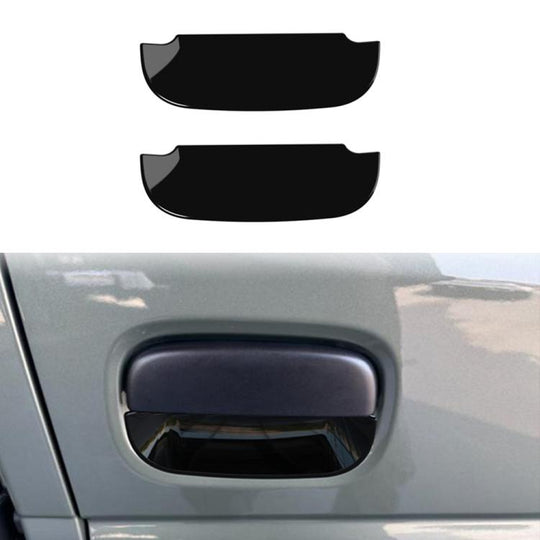 1 Pair Car Door Handle Decorative Protective Cover for Suzuki Carry 2026(Black)