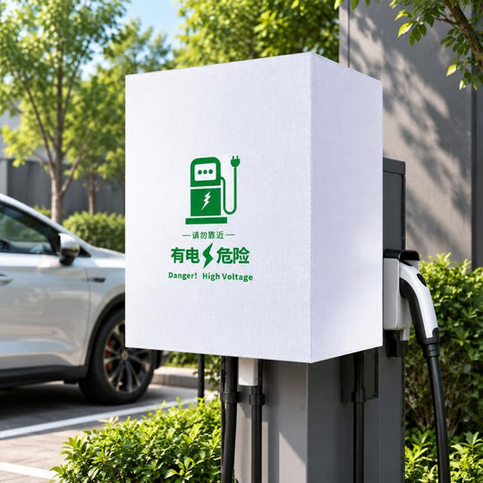 EV Charging Pile Waterproof Dustproof Snowproof Cover, Type:Standing L(Silver)