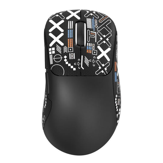 HXSJ T700Pro 2.4G + BT5.3 + Wired Modes Lightweight Gaming Mouse(Black)