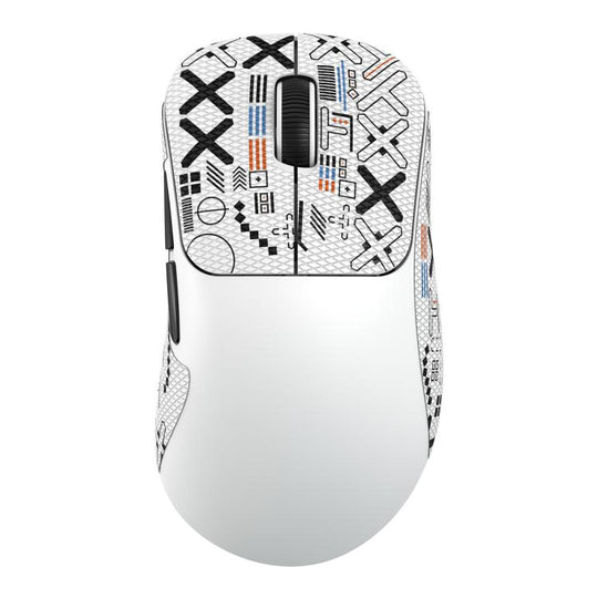 HXSJ T700Pro 2.4G + BT5.3 + Wired Modes Lightweight Gaming Mouse(White)