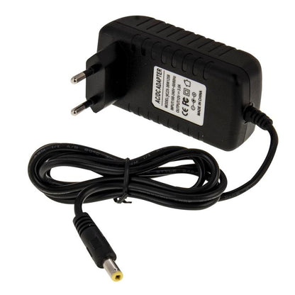 EU Plug AC 100-240V to DC 12V 5A Power Adapter, Tips: 5.5 x 2.1mm, Cable Length: about 1.2m (Black) - AC Adapers by buy2fix | Online Shopping UK | buy2fix
