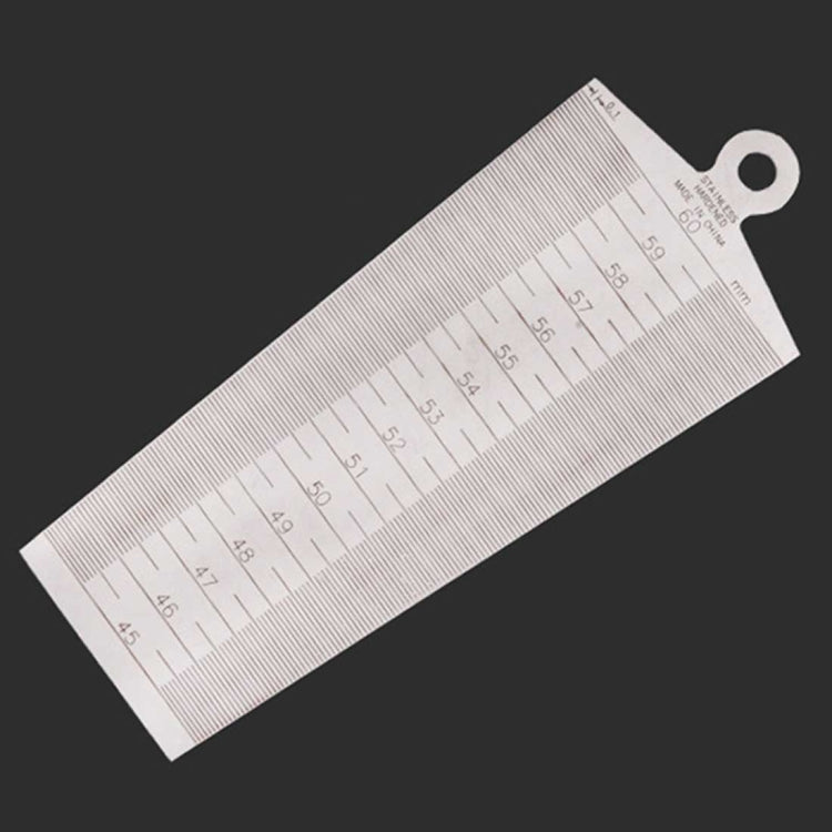 Wedge Feeler Gap Ruler 45-60mm – Buy2fix