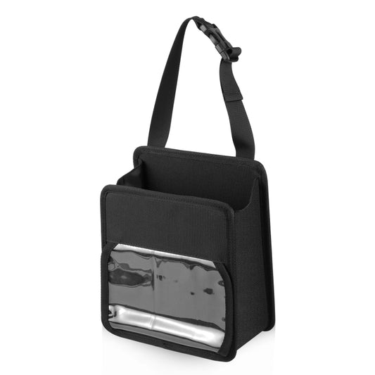 FUNADD Portable Folding Car Back Seat Hook Storage Box (Black) by FunAdd