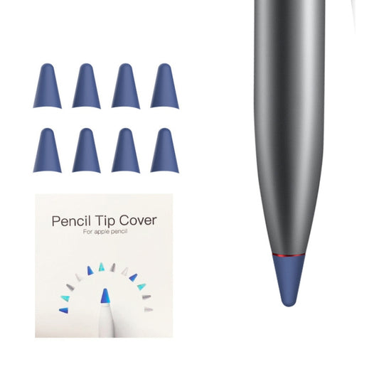 8 PCS Non-slip Mute Wear-resistant Nib Cover for M-pencil Lite (Blue) by buy2fix