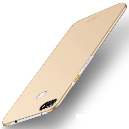 MOFI Frosted PC Ultra-thin Hard Case for Google Pixel 3A XL(Gold) - Google Cases by MOFI | Online Shopping UK | buy2fix