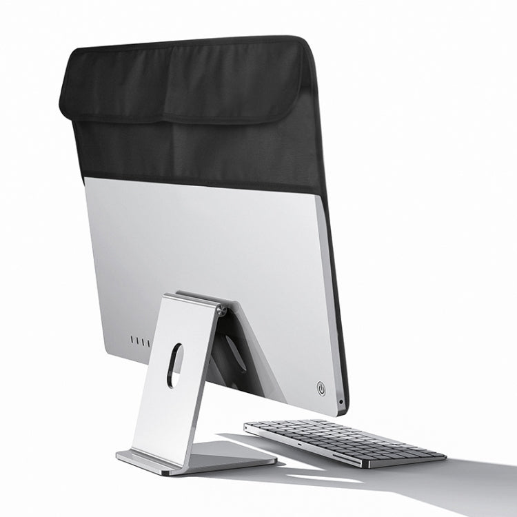 For 24 inch Apple iMac Portable Dustproof Cover Desktop Apple Computer LCD Monitor Cover with Storage Bag(Purple) by buy2fix