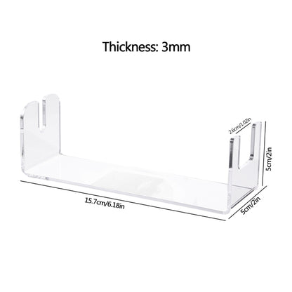 YX021-1 Acrylic Swiss Army Knife Display Knife Holder, Size: 15.7x5x5cm - Shelf & Hooks by buy2fix | Online Shopping UK | buy2fix