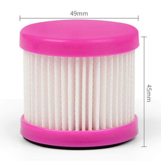 Filter Element Dust Accessories Filter Element for Puppy D-602A / D-607 / D-616 / D-609(Pink) by buy2fix